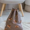 Zestaw przedszkolaka (kocyk z poduszką) - Baby Bear Brown i Mokka Minky