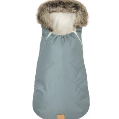 Zimowy śpiworek dziecięcy do wózka, gondoli i sanek - PASTEL SAGE WINTER