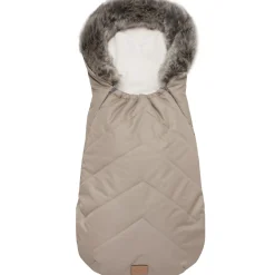 Zimowy śpiworek dziecięcy do wózka, gondoli i sanek - BEIGE WINTER
