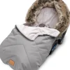 Zimowy śpiworek dziecięcy do wózka, gondoli i sanek - GREY WINTER