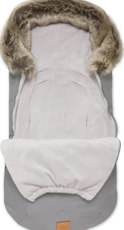 Zimowy śpiworek dziecięcy do wózka, gondoli i sanek - GREY WINTER