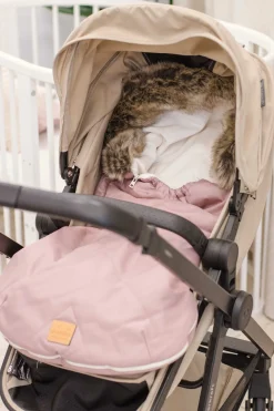 Zimowy śpiworek dziecięcy do wózka, gondoli i sanek - PINK WINTER