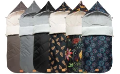 Zimowy śpiworek dziecięcy XL – do wózka, gondoli i sanek - GOLD WINGS WINTER