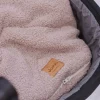 Zimowy, uniwersalny śpiworek dziecięcy Boucle do wózka, gondoli, sanek - Pink