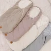 Zimowy, uniwersalny śpiworek dziecięcy Boucle do wózka, gondoli, sanek - Grey