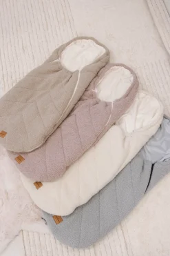 Zimowy, uniwersalny śpiworek dziecięcy Boucle do wózka, gondoli, sanek - Grey